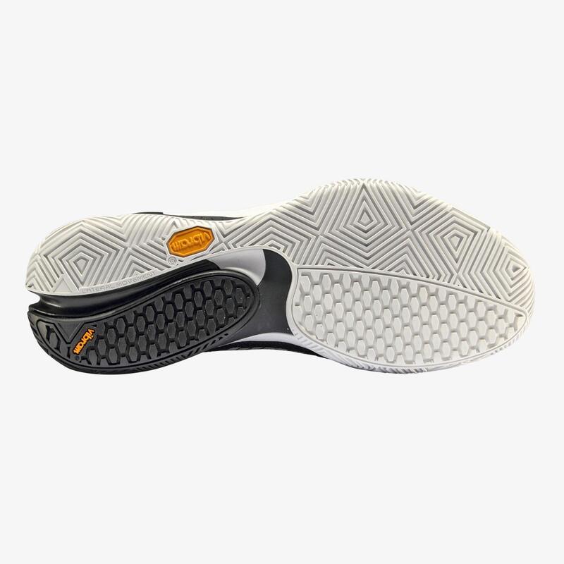 Zapatillas pádel hombre - Bullpadel Hack Vibram 24 negro blanco