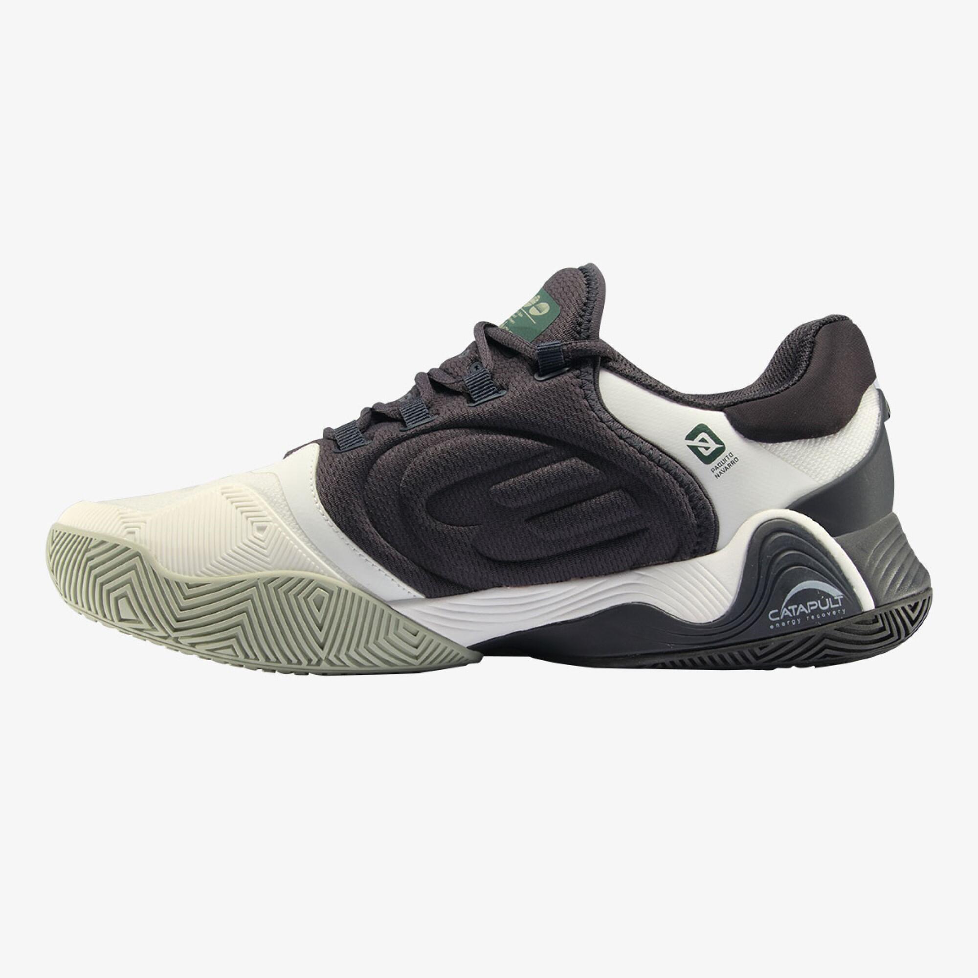 Men's Padel Shoes Vibram 24 - Black/White 3/4
