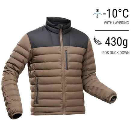 Men's Mountain Trekking Down Jacket - MT500 -10°C