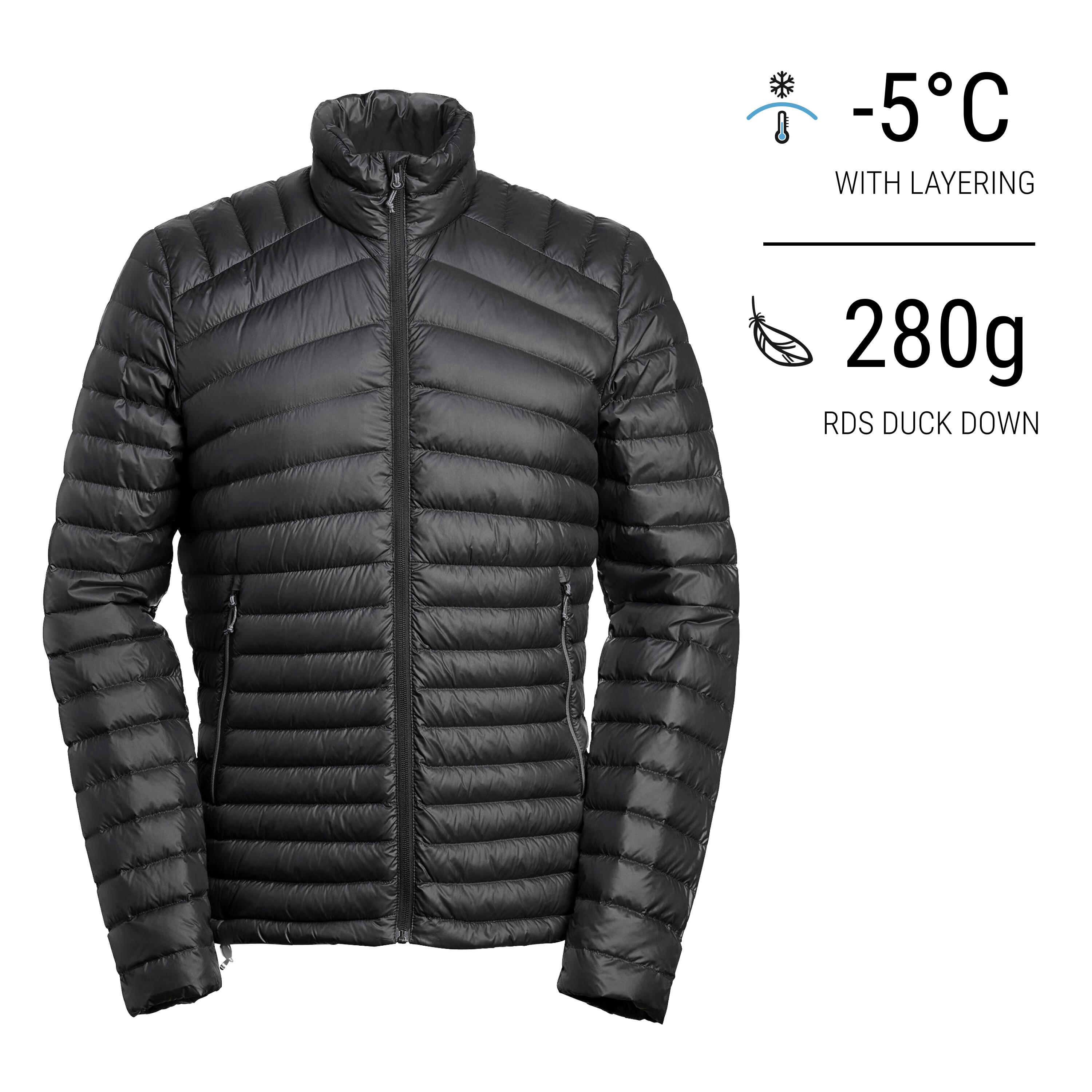 Men's Mountain Trekking Down Jacket - MT100 -5°C 1/14