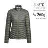 Women Trekking Down Jacket - MT100 -5°C Khaki