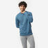 Men Sweater 500 For Gym-Teal