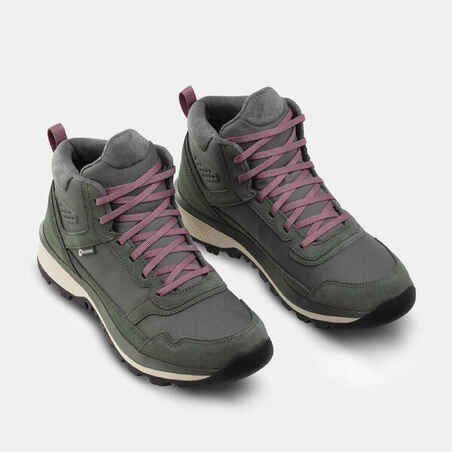 Women’s Hiking Boots - NH500 Mid Leather WP