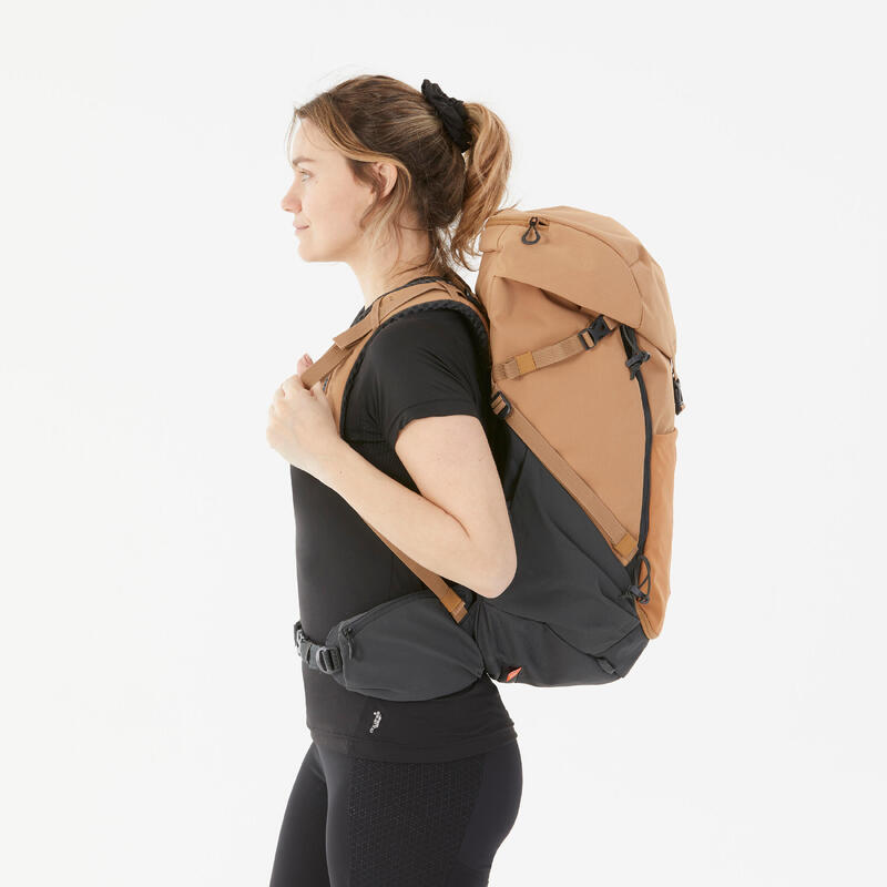 Rucksack Bergwandern - MH500 - 40 L beige