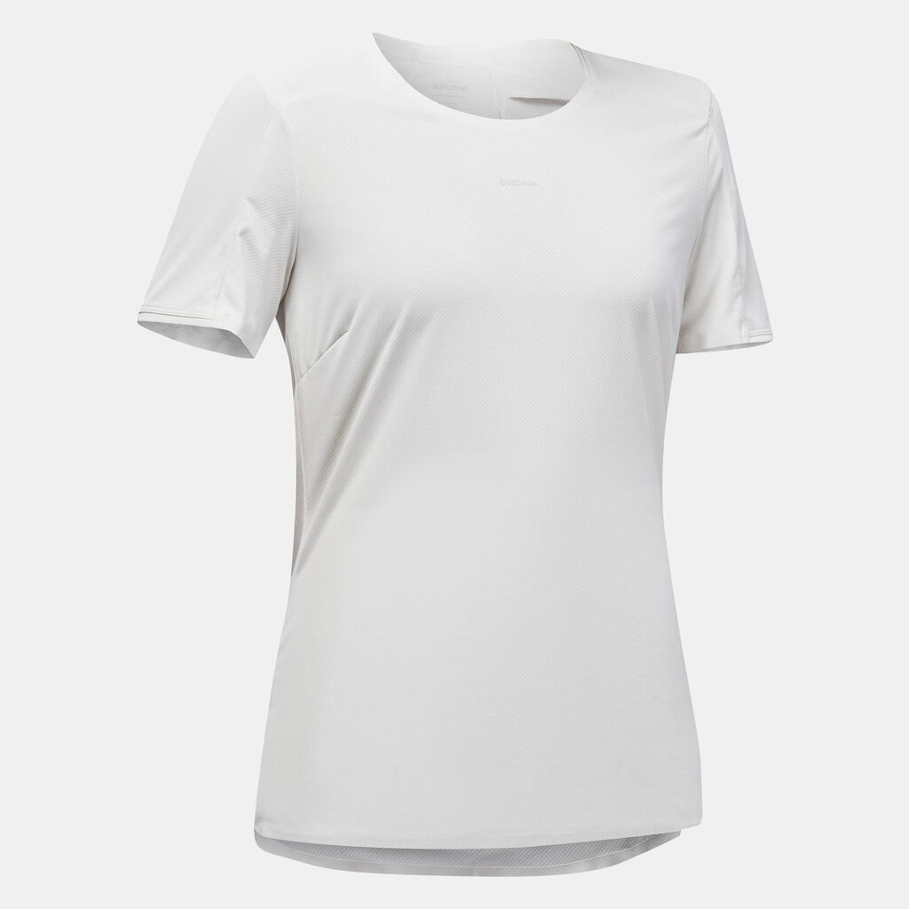 Wandershirt Damen kurzarm - MH500 grün