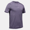 Men Dry Fit Activewear Light T-Shirt Purple - MH500