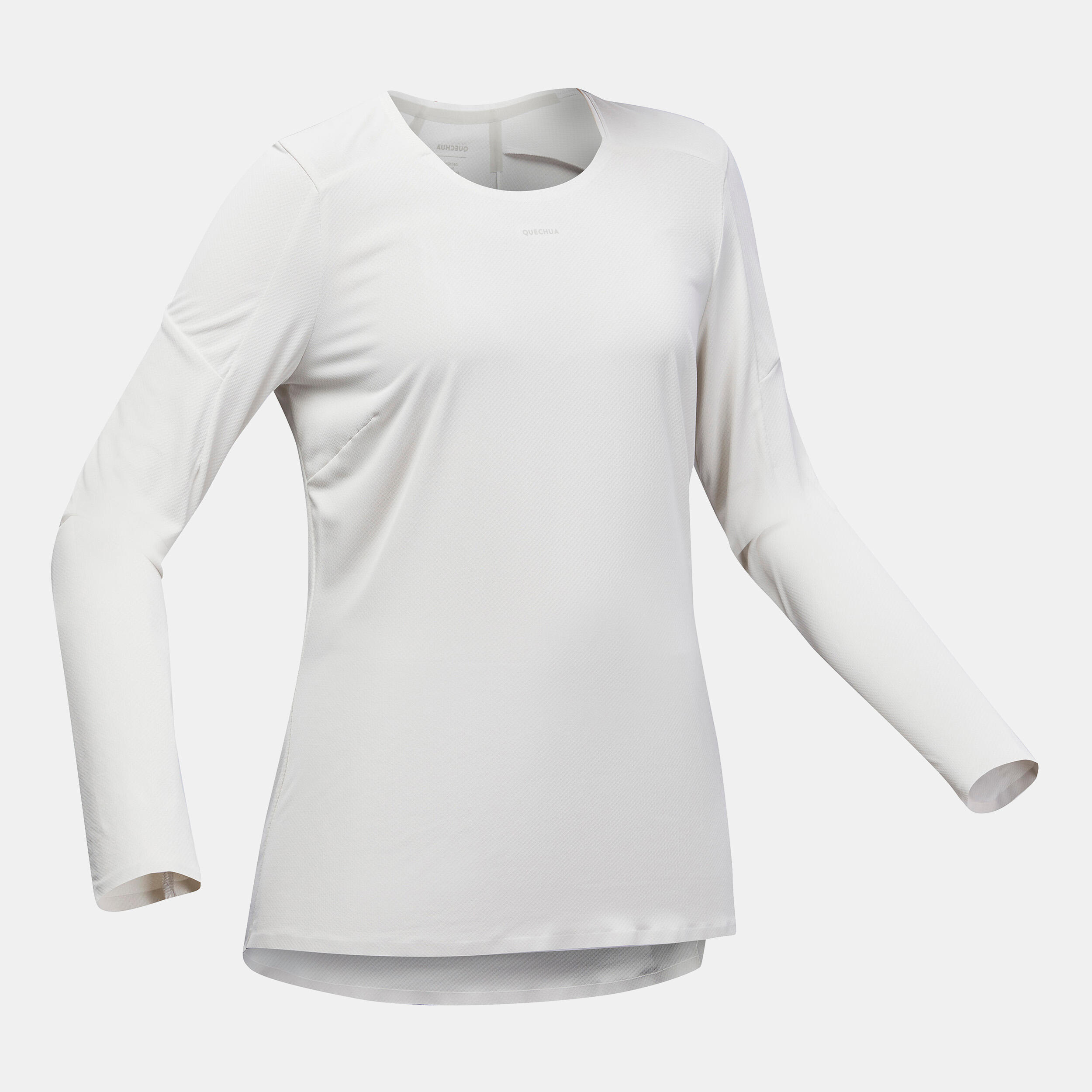 Women's Long Sleeve Hiking T-Shirt MH500 4/4