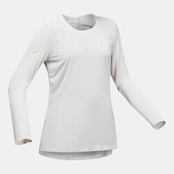 T-shirt de randonnée manches longues - MH500 - femme