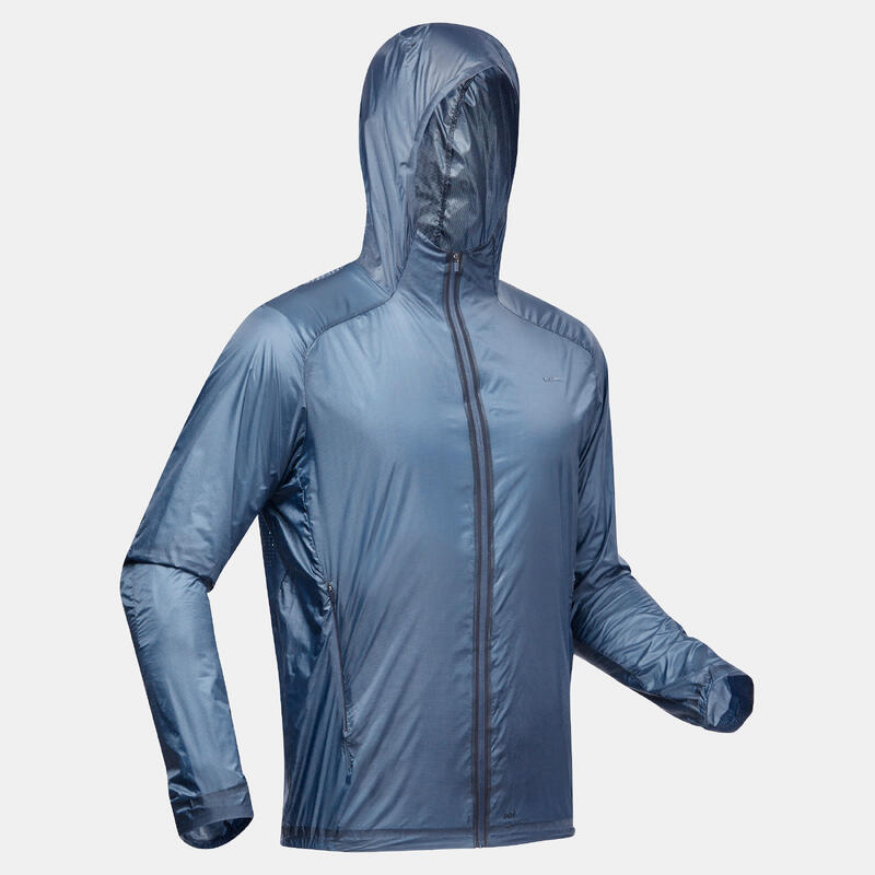 Chaqueta cortavientos de montaña y trekking ligera Hombre Quechua MH900