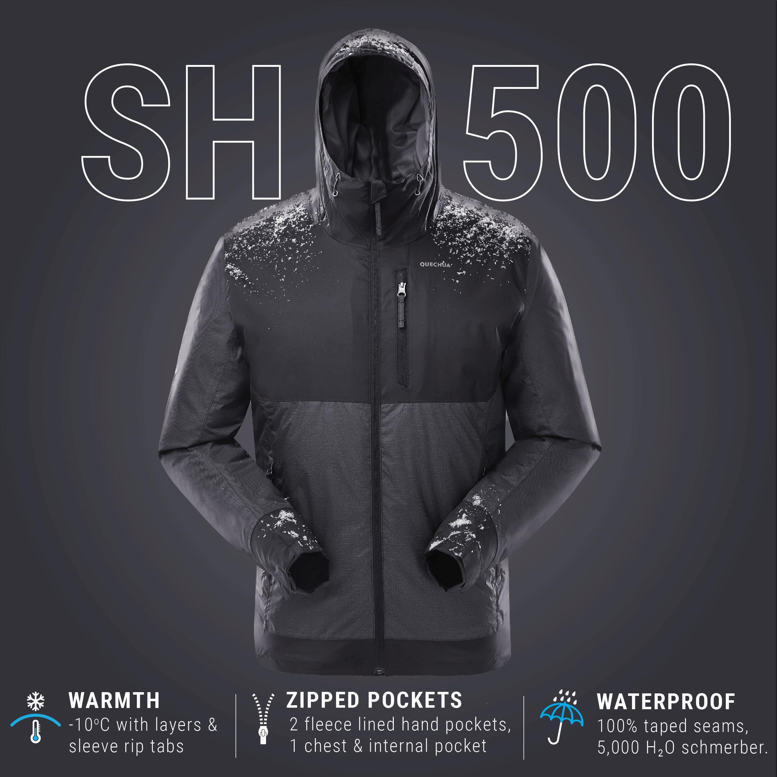 Buy Men's 3 In 1 Waterproof Travel Trekking Jacket 10°C Blue Online |  Decathlon