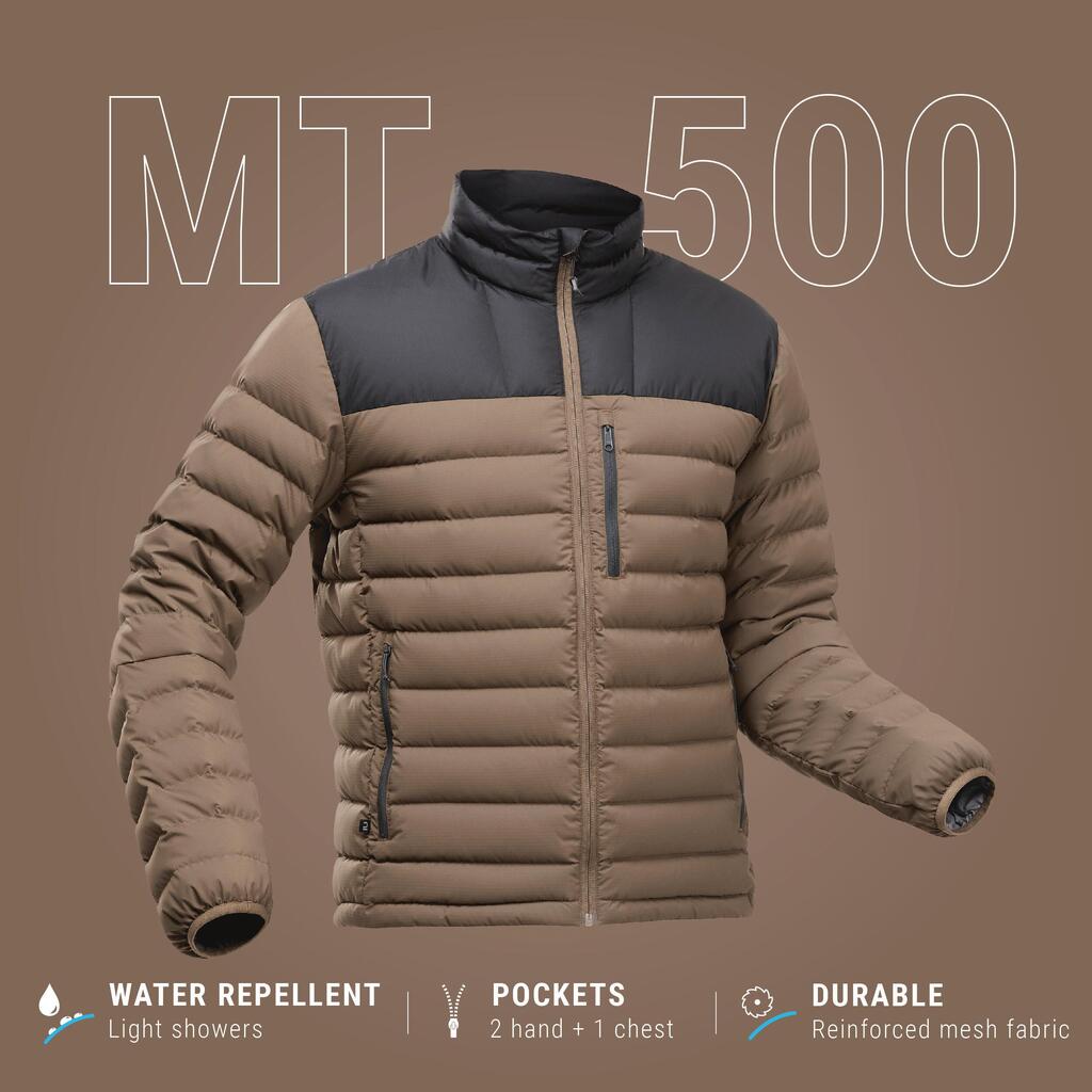 Men's Mountain Trekking Down Jacket - MT500 -10°C