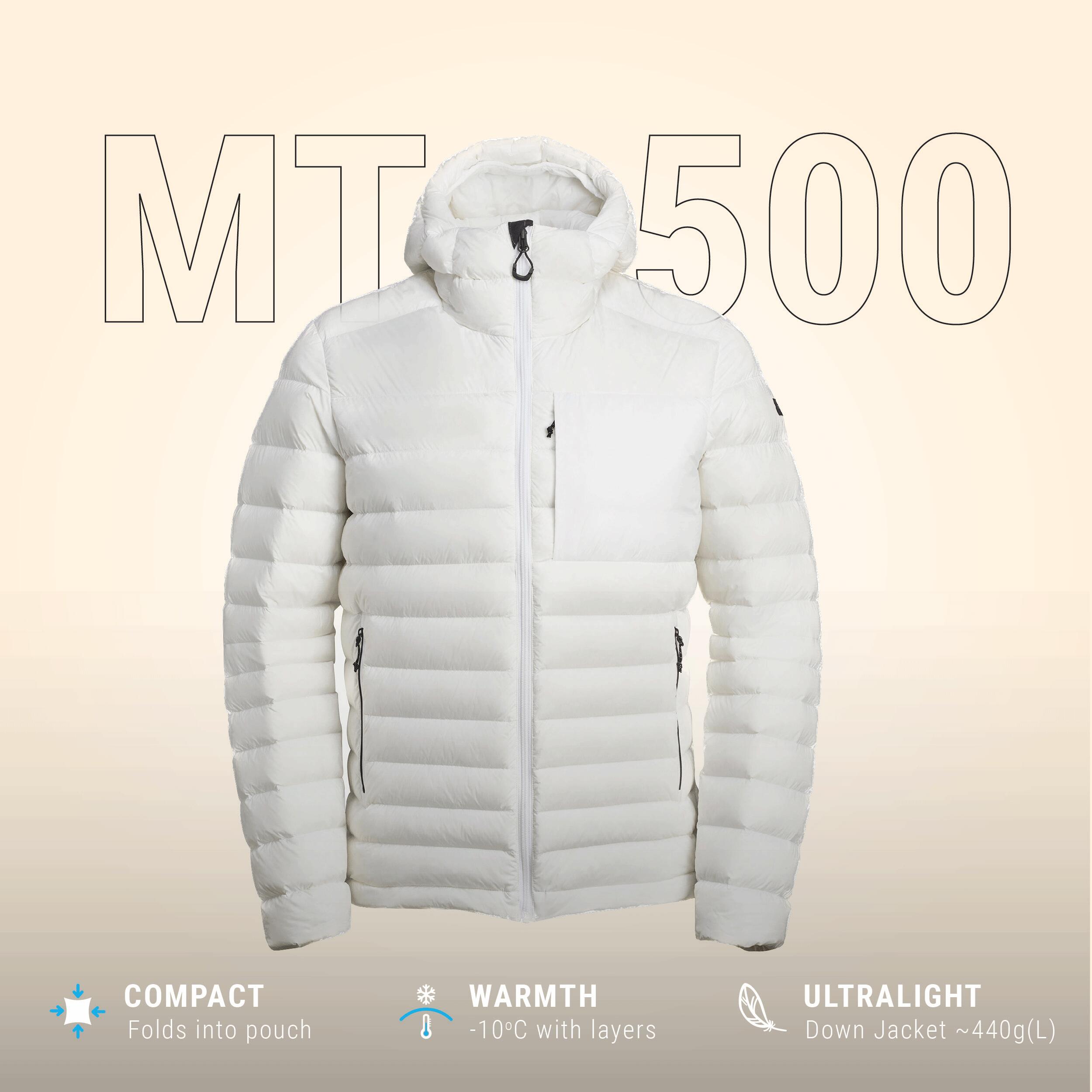 Men’s mountain and trekking padded and hooded jacket - MT500 -10°C 14/14