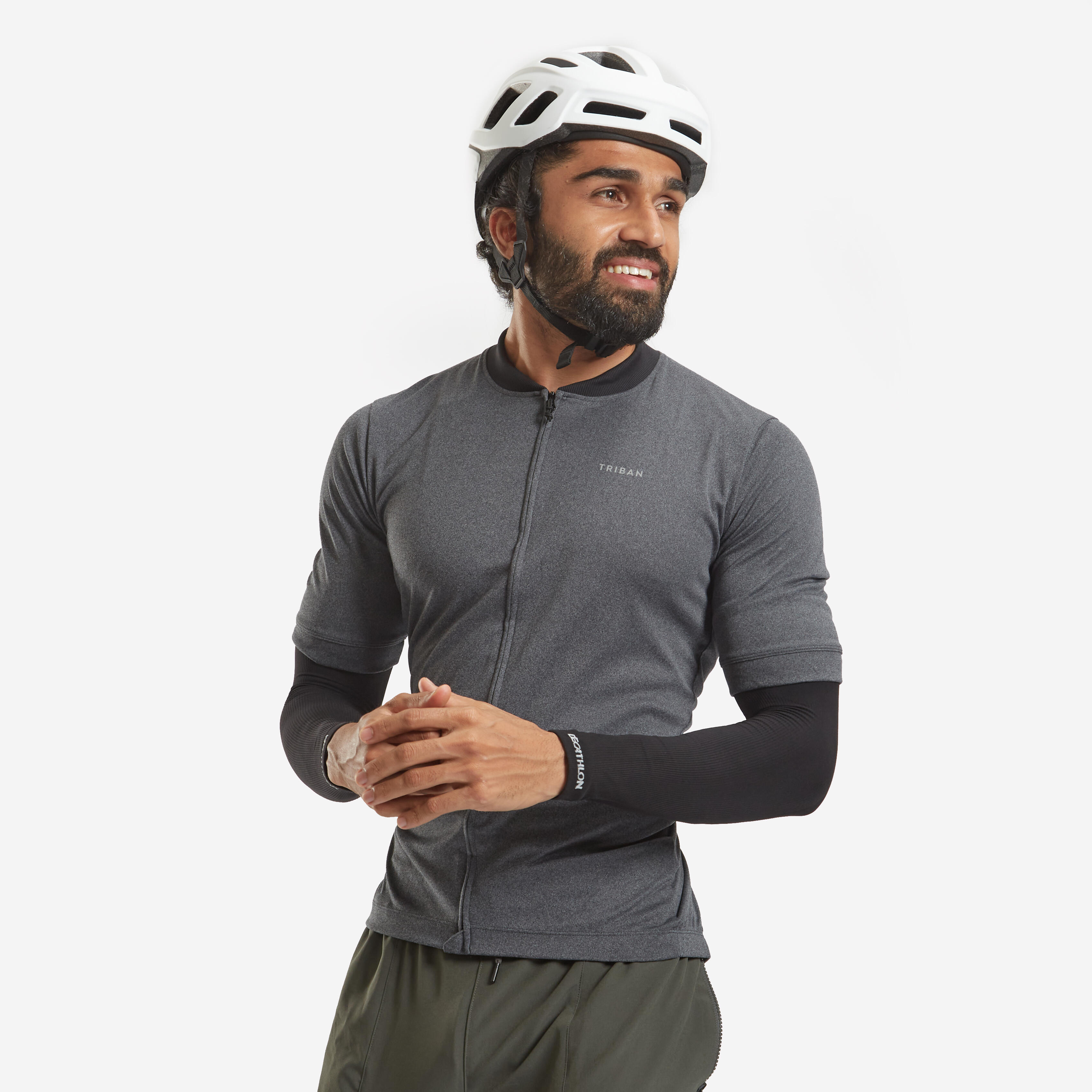 Arm Sleeves UV Cycling Blue