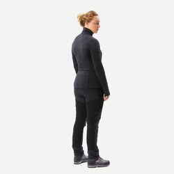 Women's long-sleeved Merino wool trekking thermal jacket - MT900