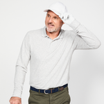 Polo golf manches longues Homme -  MW500 gris