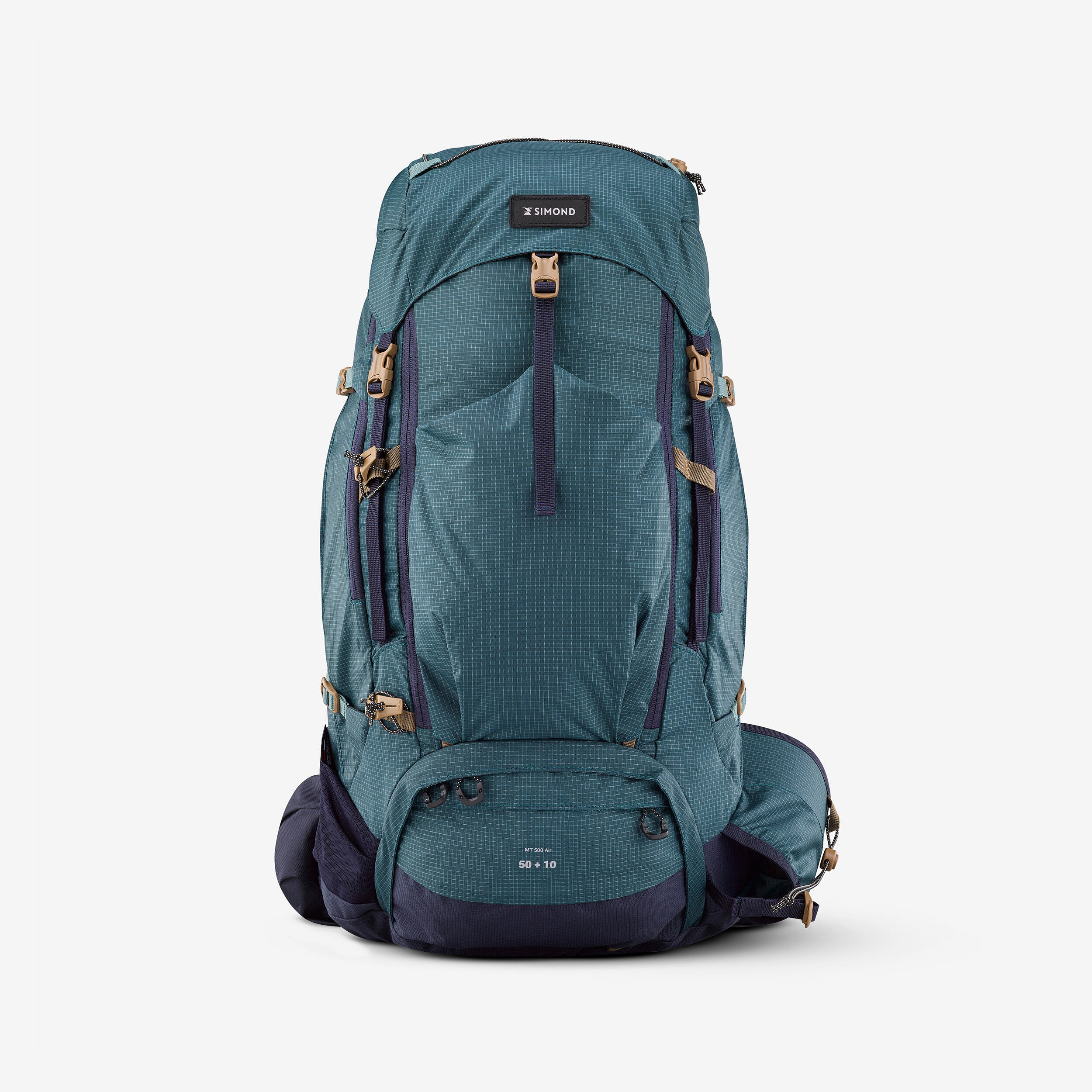 Men’s Trekking Backpack 50 + 10 L, MT 500 Air - FORCLAZ