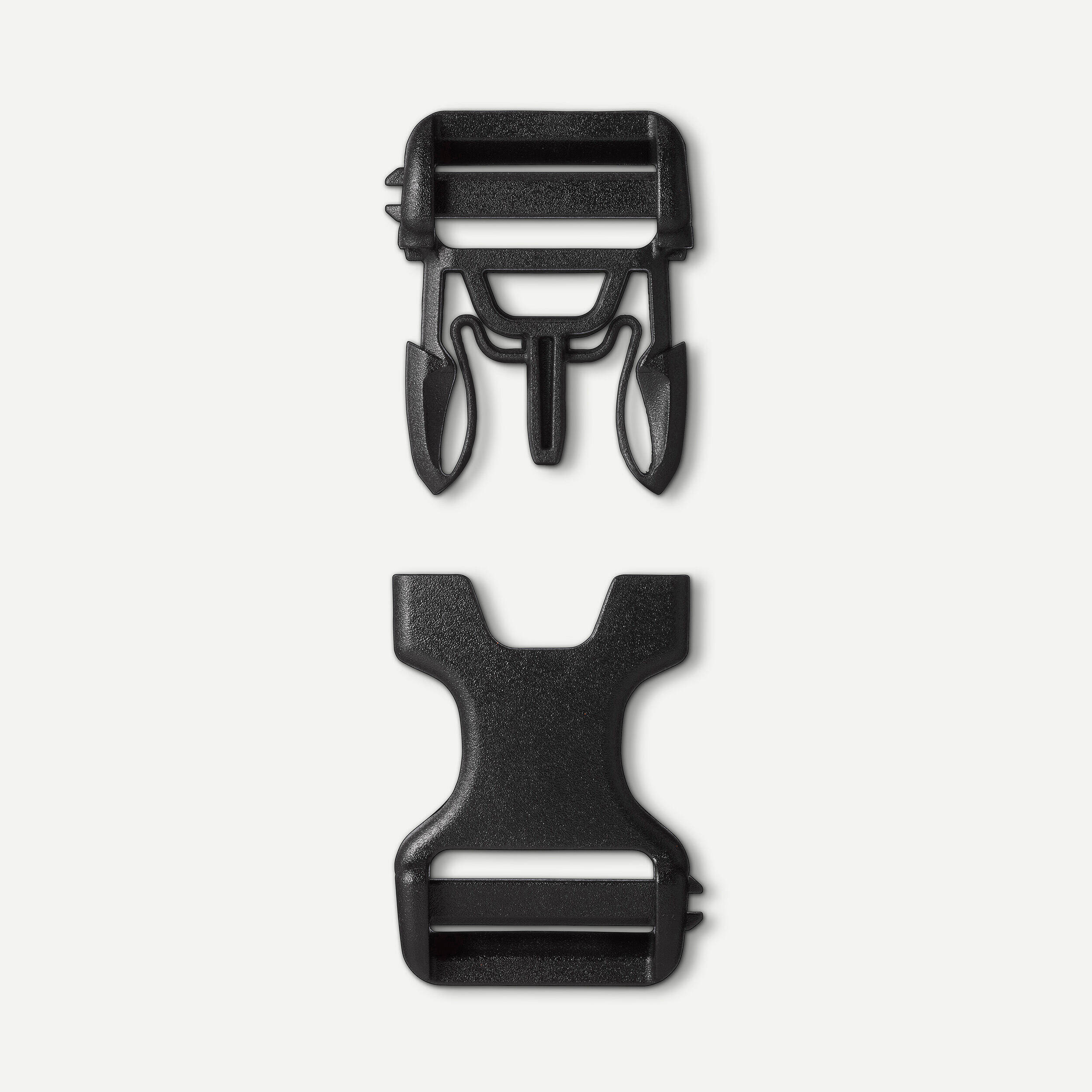 Double pin lock backpack fastening buckle, 25 mm -  4