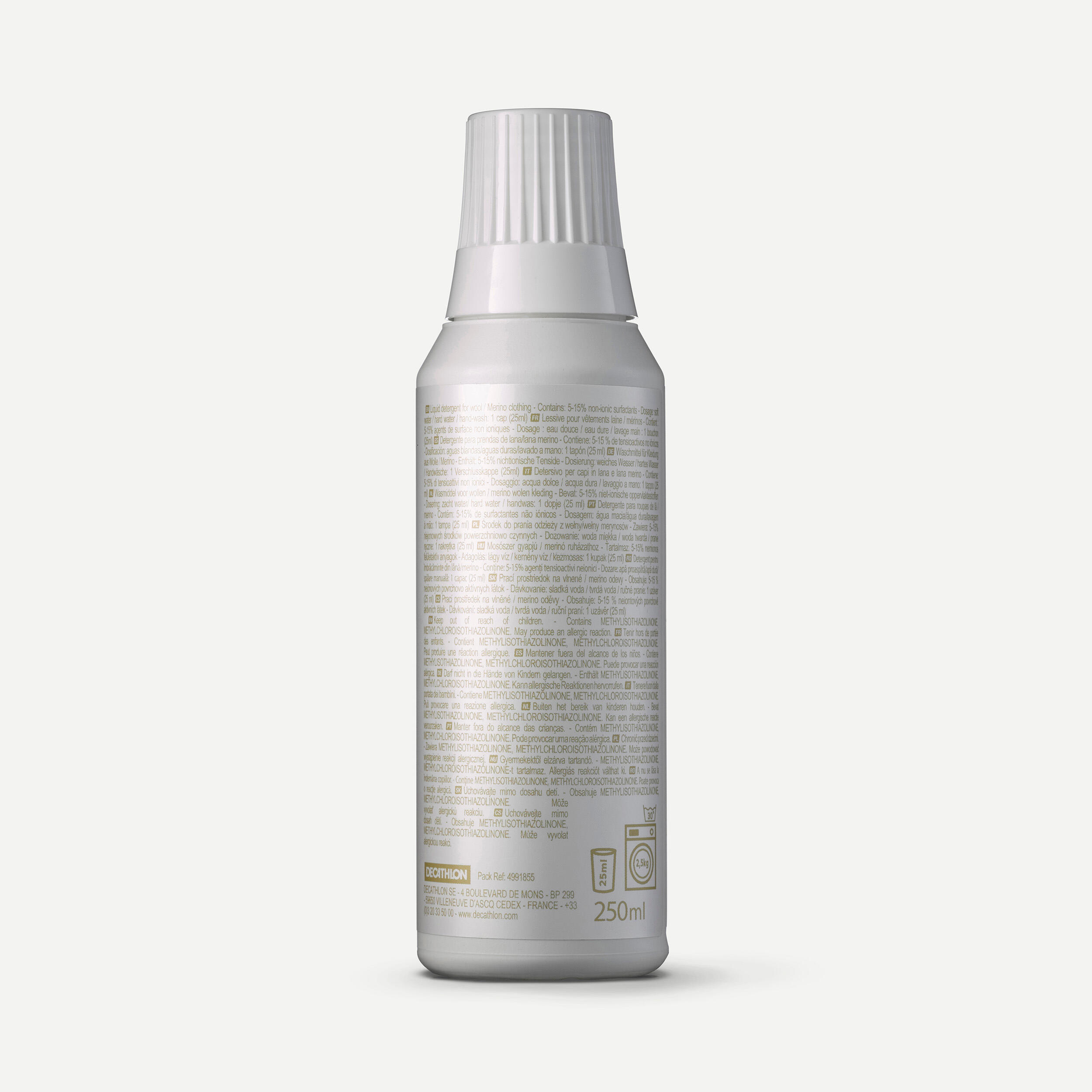 Waschmittel für Kleidung aus Merinowolle - 250 ml 2/4