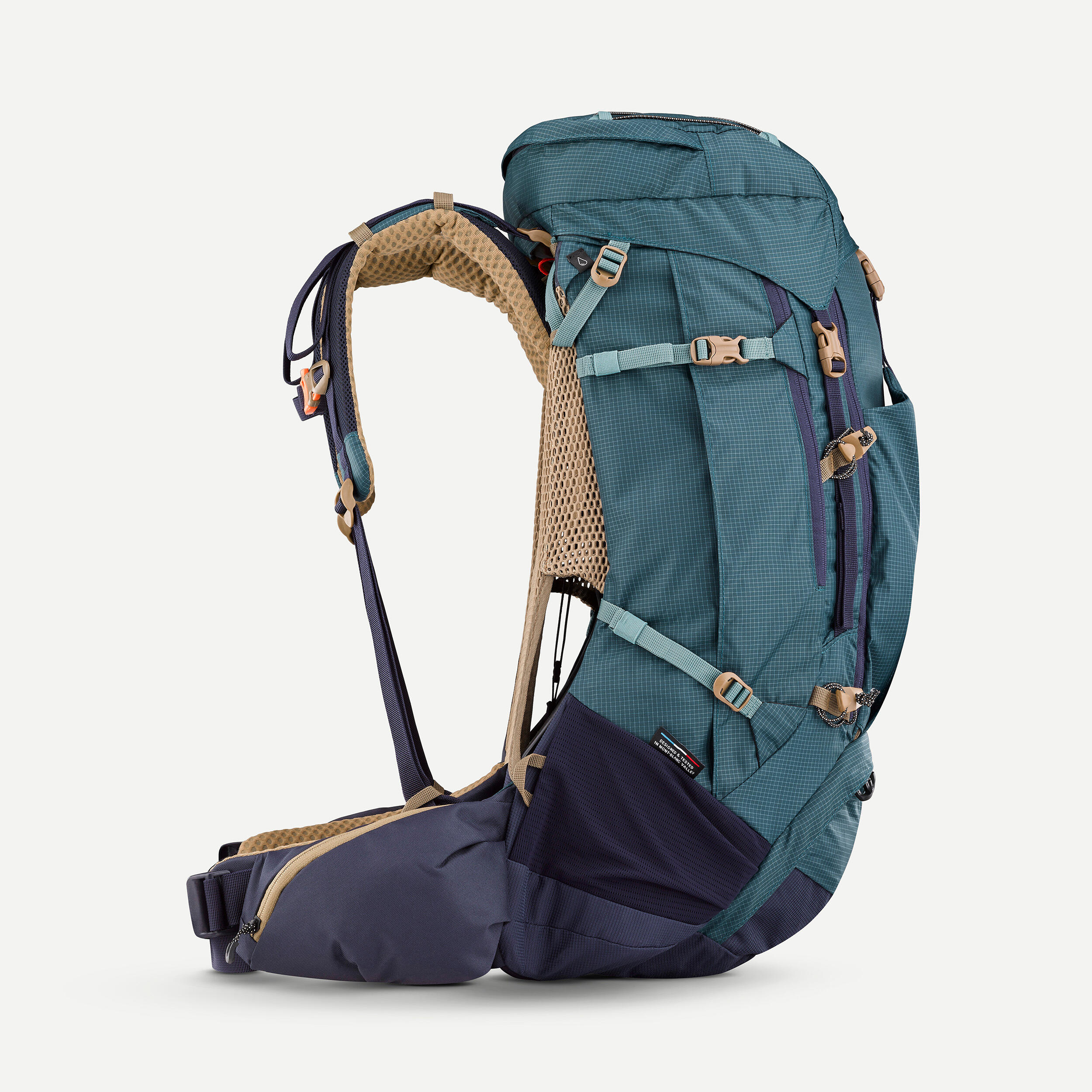 Men’s Trekking Backpack 50 + 10 L, MT 500 Air - FORCLAZ