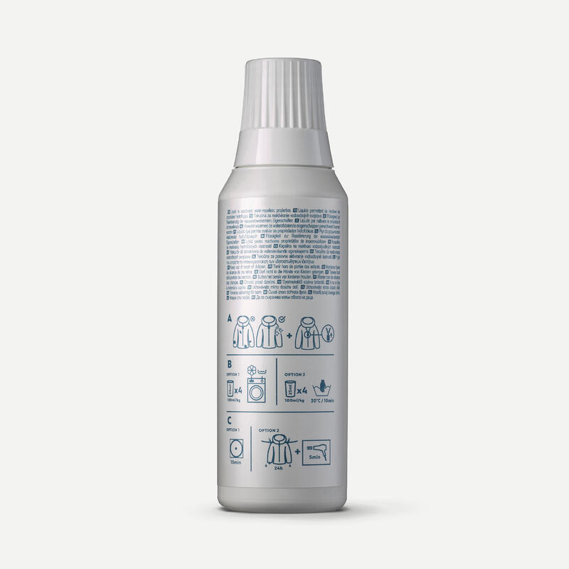 Lichid de reimpermeabilizare pentru textile folosit în mașina de spălat 250 ml