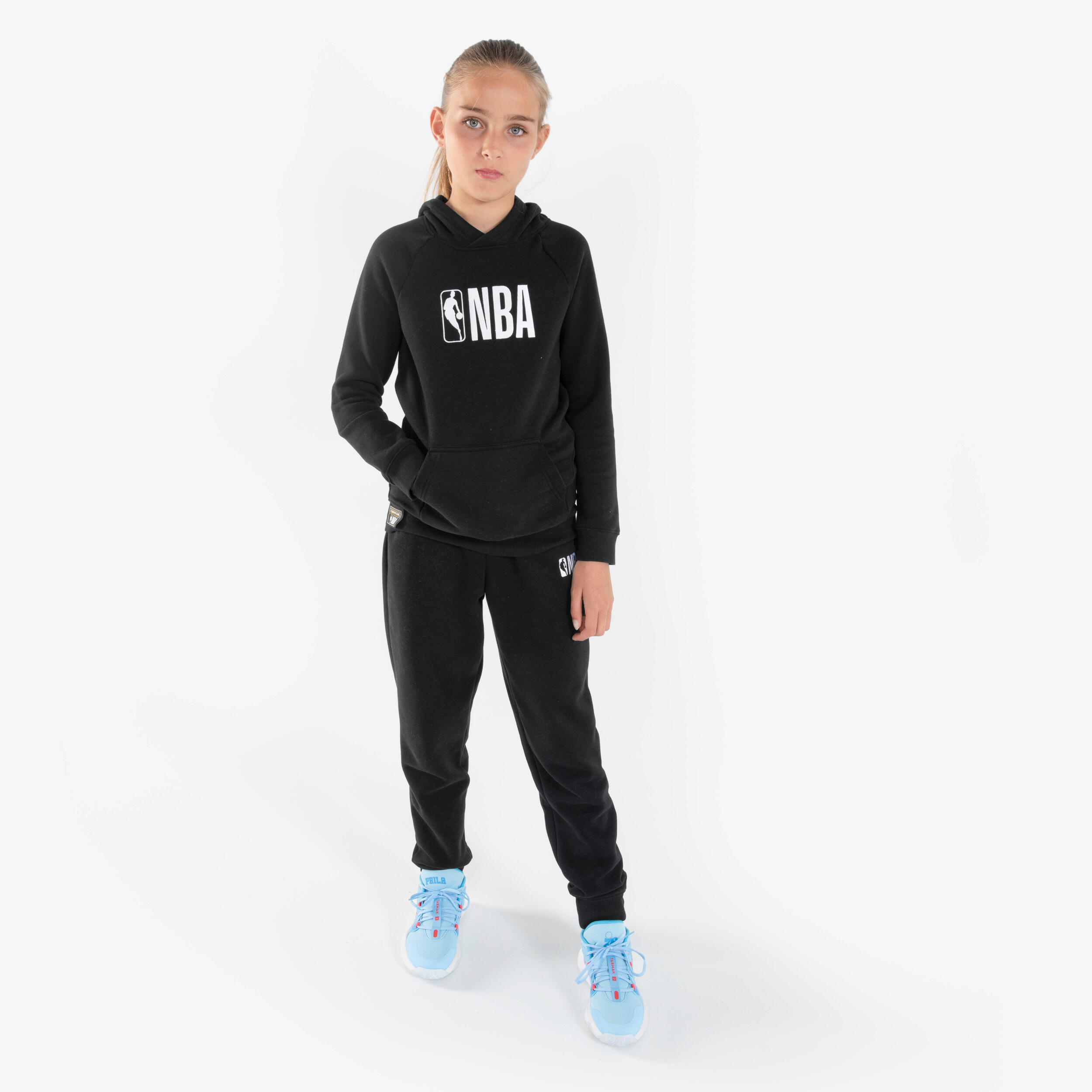 Kids' Hoodie 900 NBA - Black 2/8