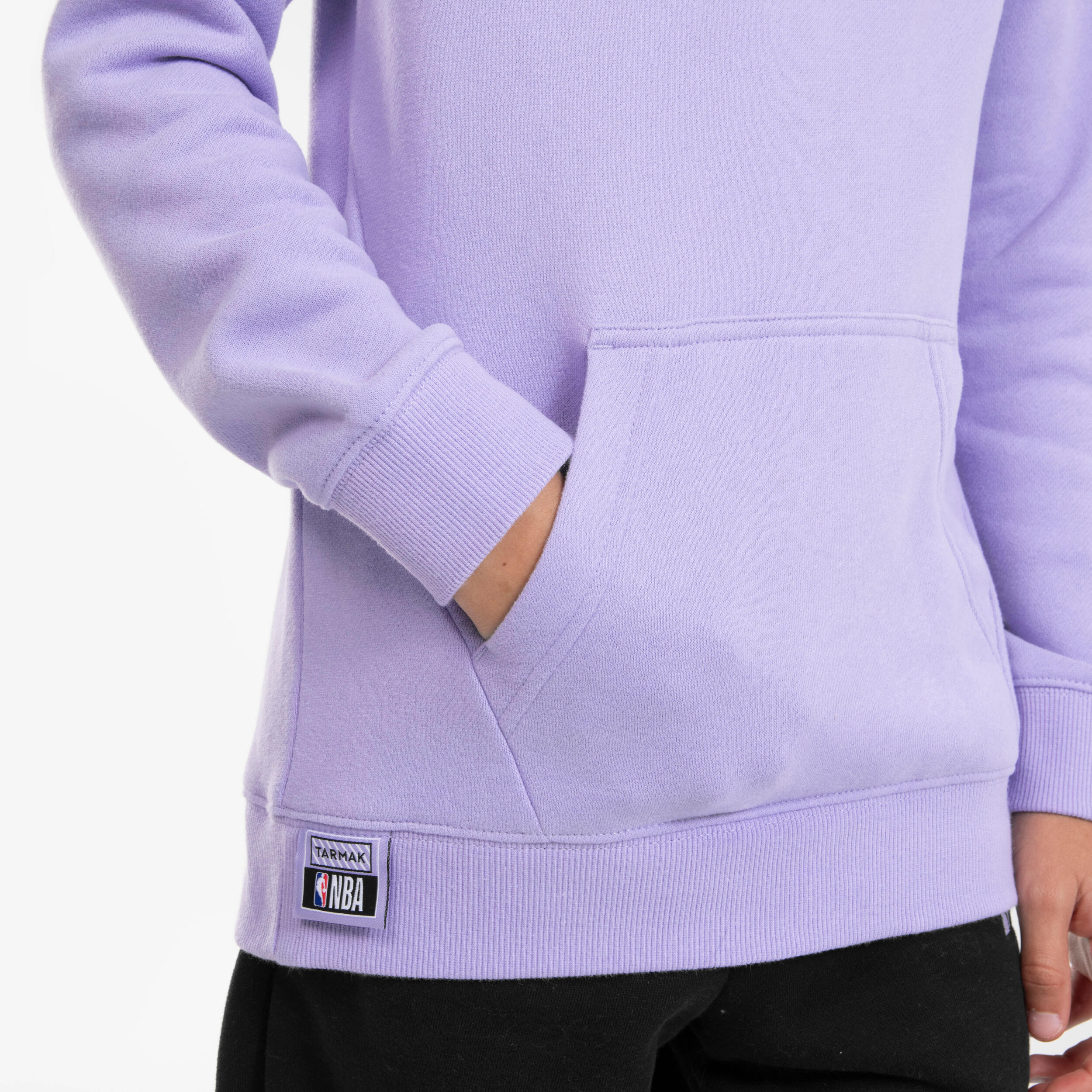 Sudadera con capucha Los Angeles Lakers Niño - Hoodie 900 NBA Violeta 5/8