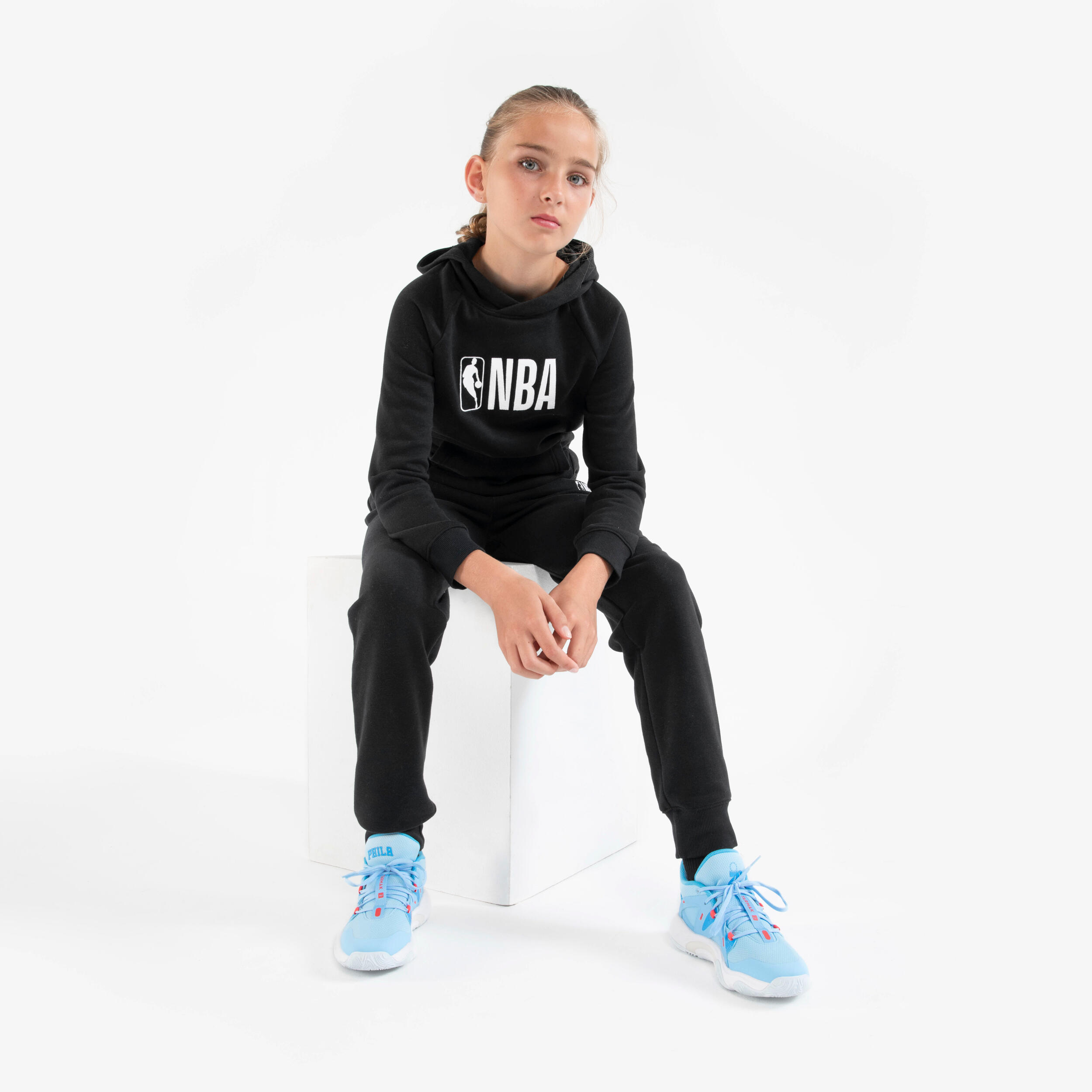 Sudadera con capucha NBA Niño - Hoodie 900 NBA Negro 2/8