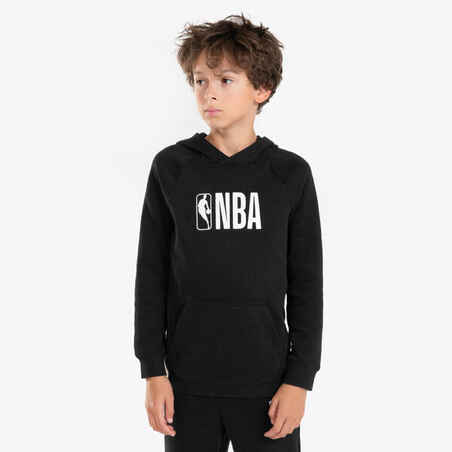 Vaikiškas džemperis su gobtuvu „900 NBA“, juodas
