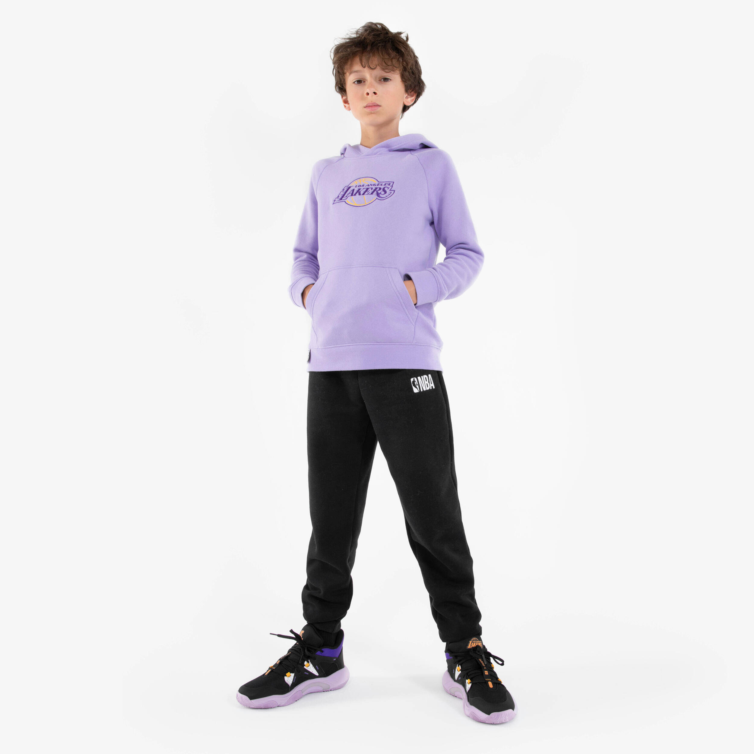 Kids' Bottoms NBA P900 - Black -  4