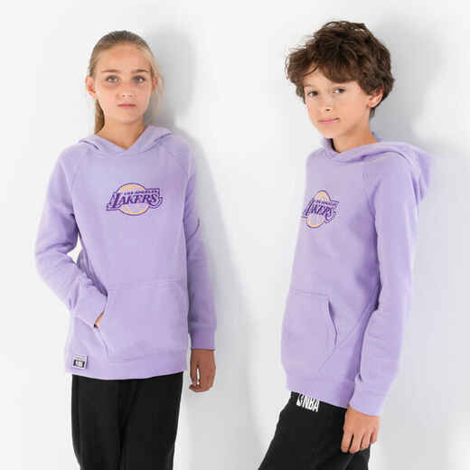 
      Kids' Hoodie 900 NBA Los Angeles Lakers - Purple
  