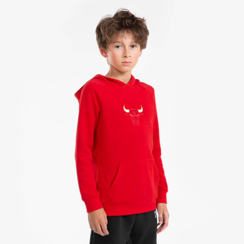 Sweat à capuche Chicago Bulls Enfant - Hoodie 900 NBA Rouge