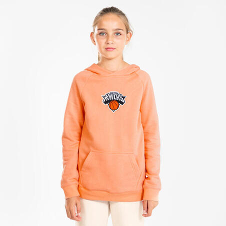 Huvtröja - NBA 900 NEW YORK KNICKS - junior orange 