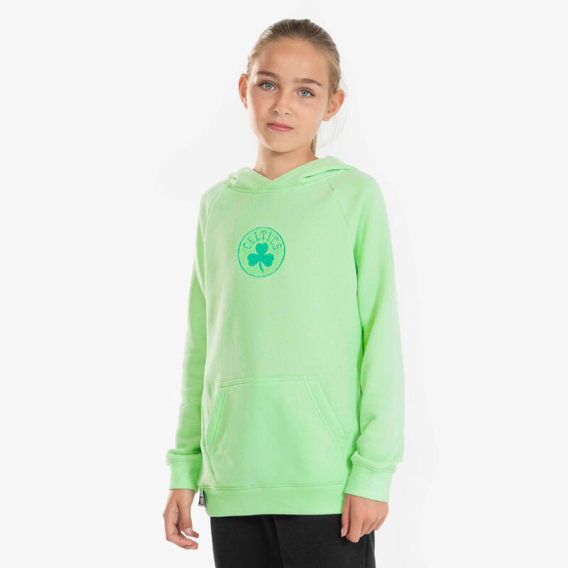 Kids' Unisex Hoodie 900 NBA Boston Celtics - Green