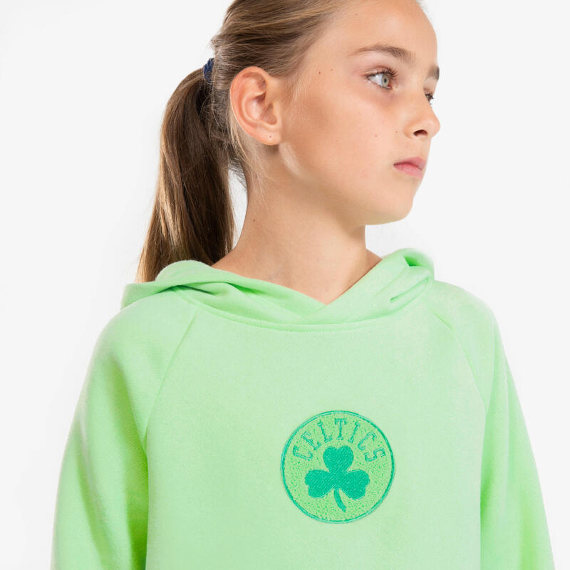 Kids' Unisex Hoodie 900 NBA Boston Celtics - Green