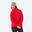 Warme ski-jas voor dames 500 rood
