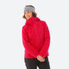 Warme en waterdichte ski-jas voor dames 500 rood