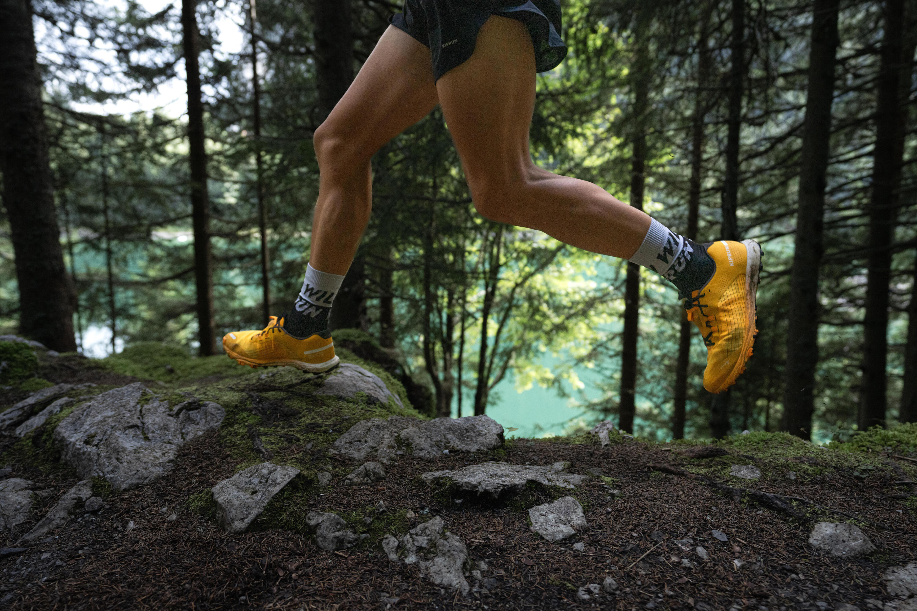 Kiprun Race Light Mango Men's trail running shoes - orange 21/21