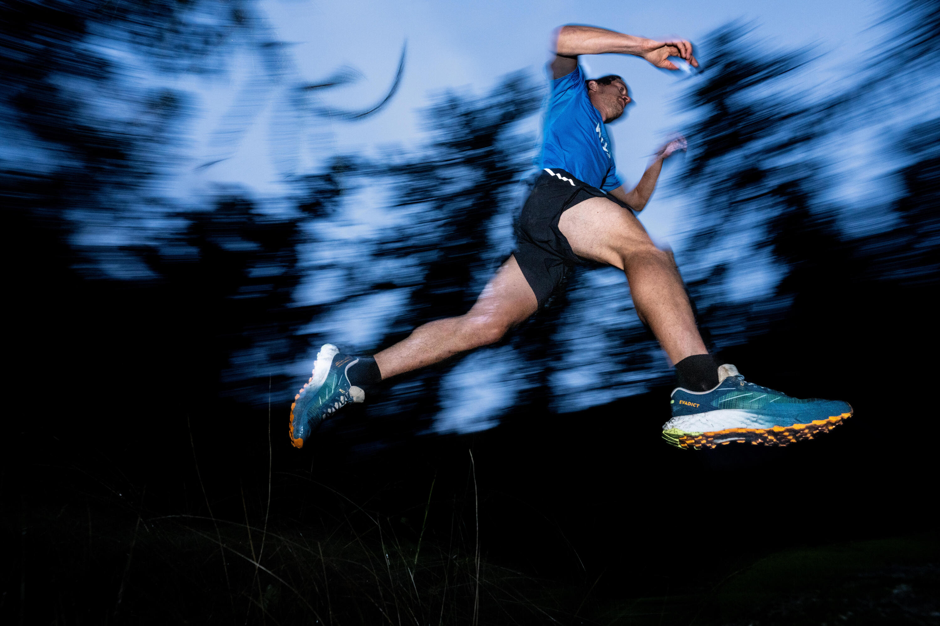 Chaussures de trail running pour homme EVADICT MT CUSHION 2 Turquoise 11/17