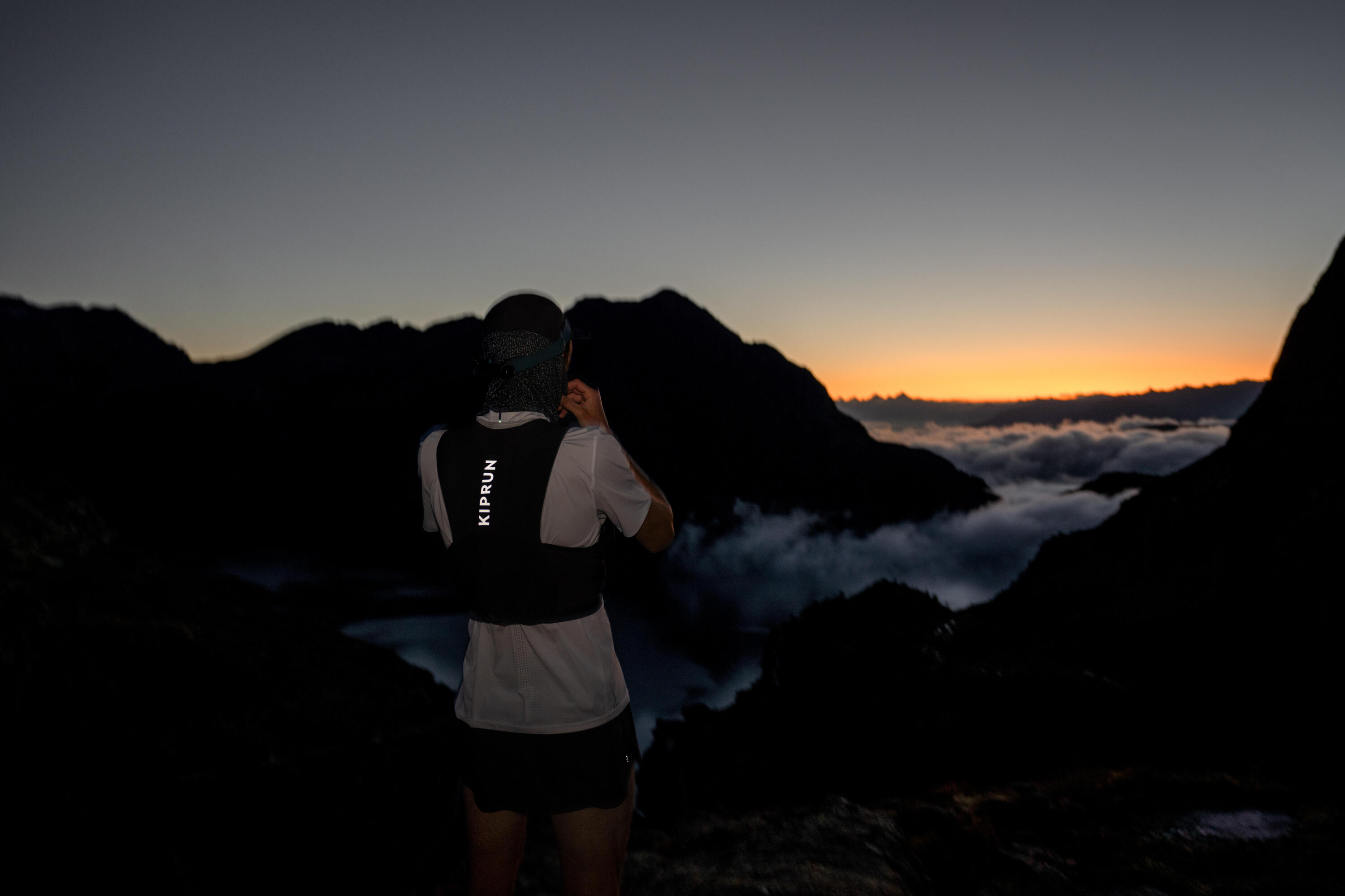 Lampe frontale de course sur sentier 250 lumens, Ontrail 7/14