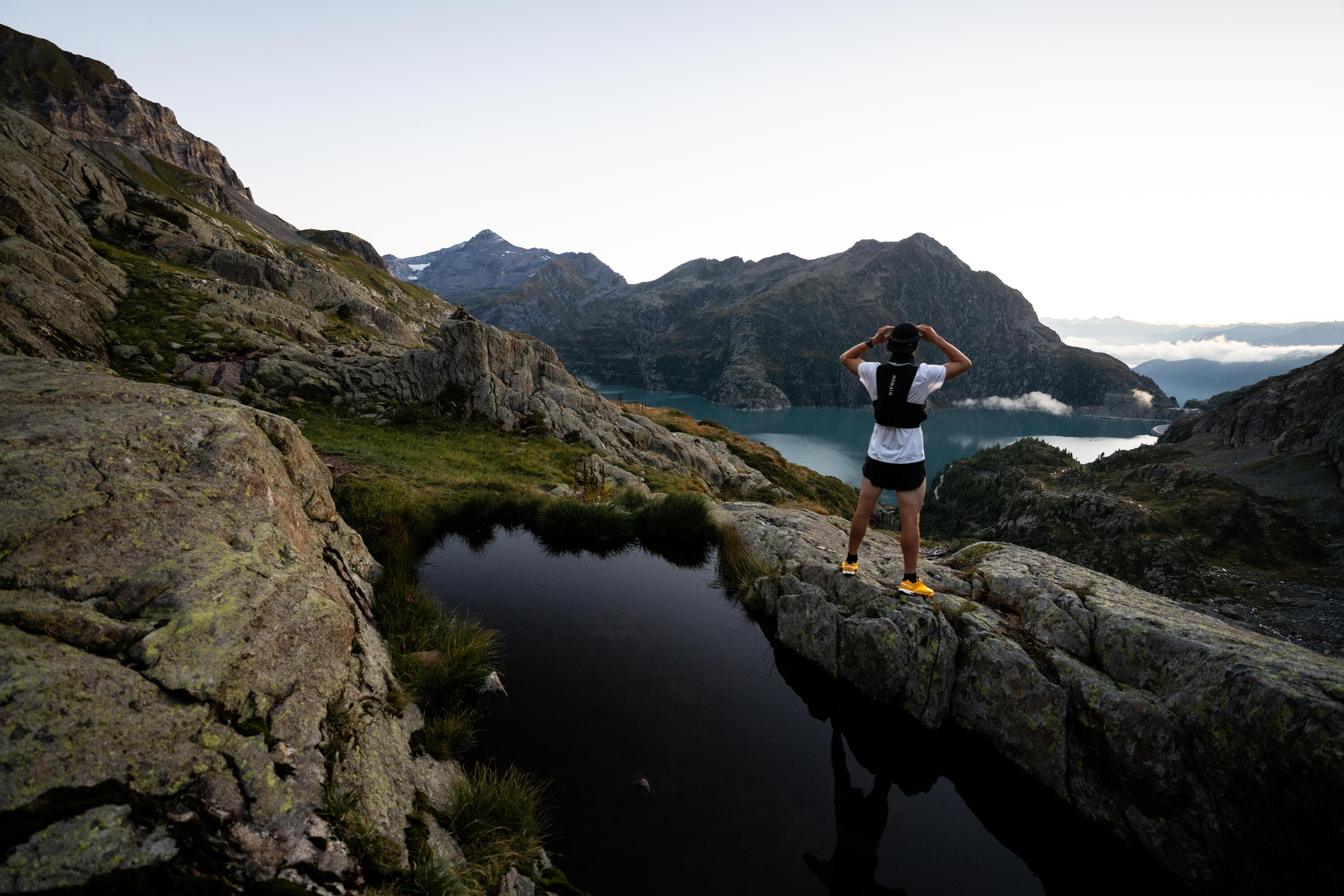 Lampe frontale de course sur sentier 250 lumens, Ontrail 6/14