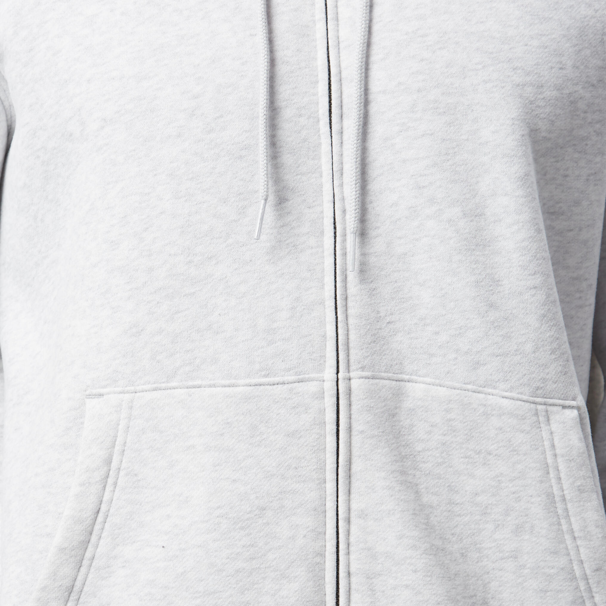 Mens full zip sales fleece no hood
