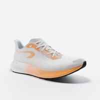 KIPRUN KD500 3 MEN'S RUNNING SHOES - WHITE AND ORANGE