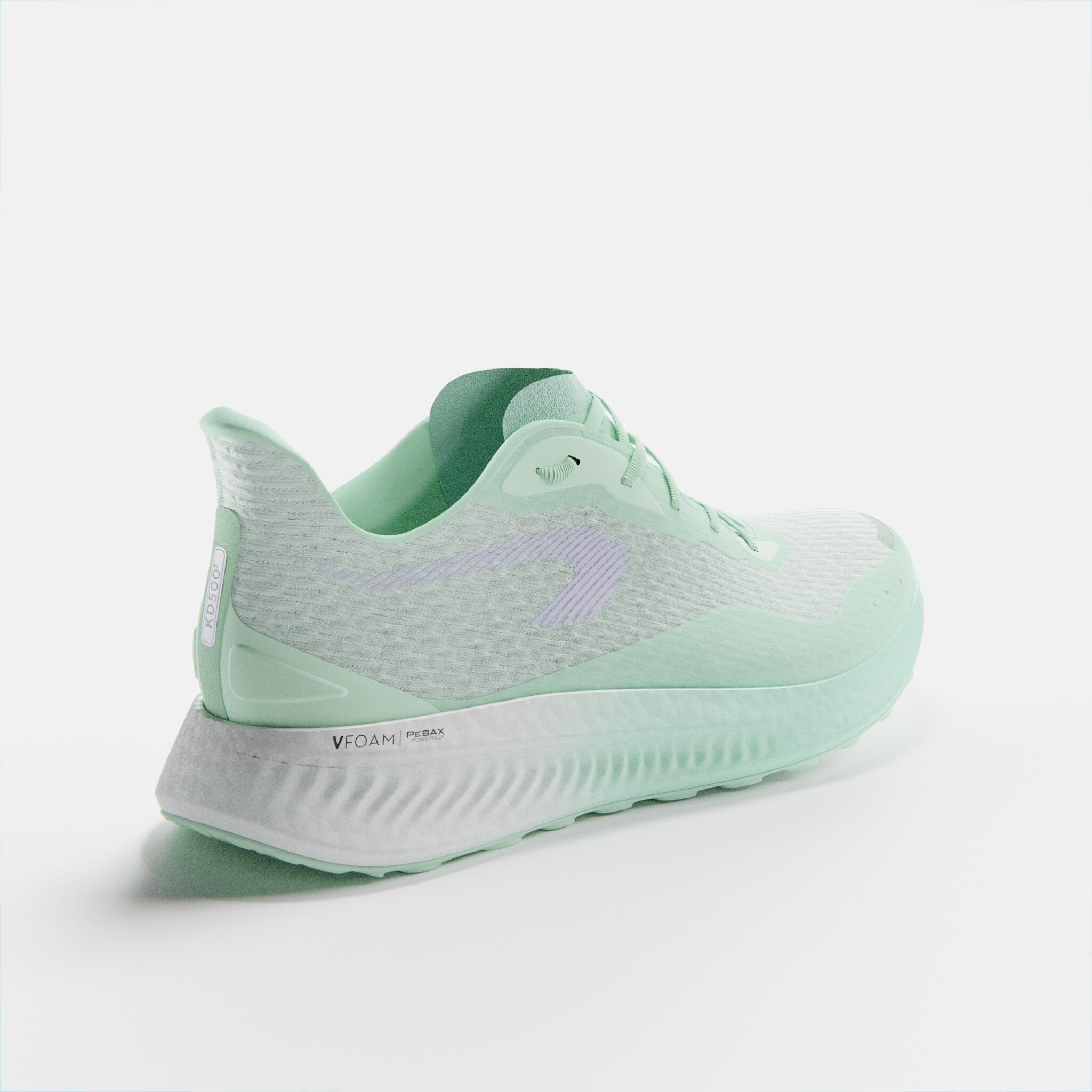 KIPRUN SCARPA DA CORSA DA DONNA KD500 3 VERDE