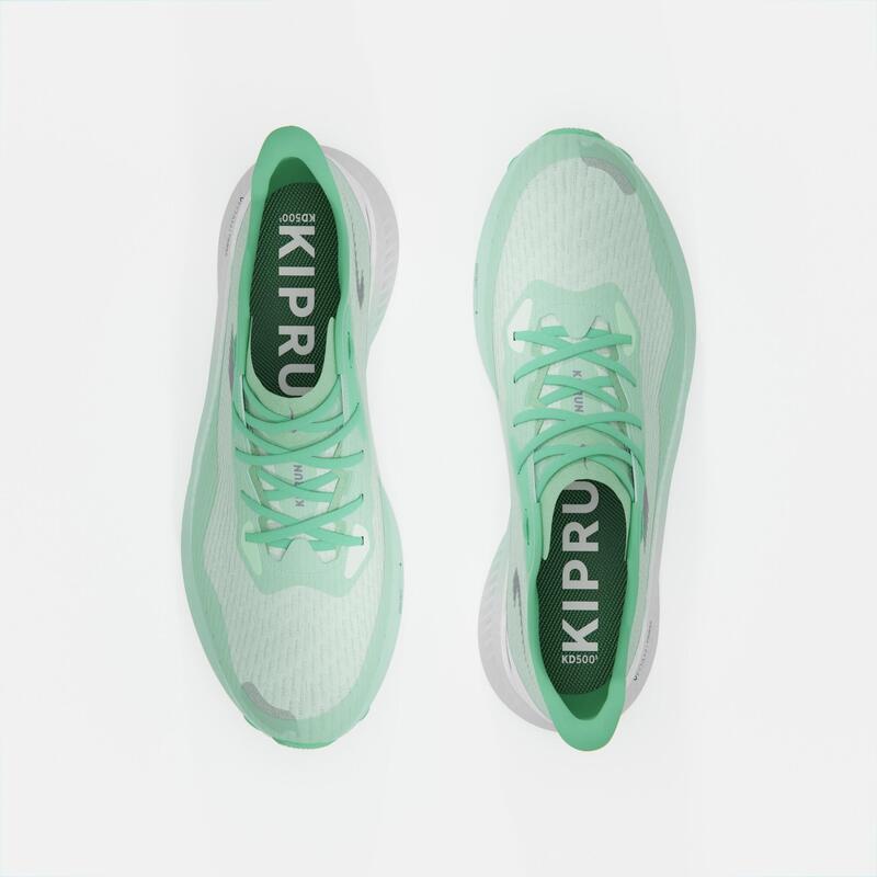 Zapatillas running Hombre Kiprun KD500 3 verde