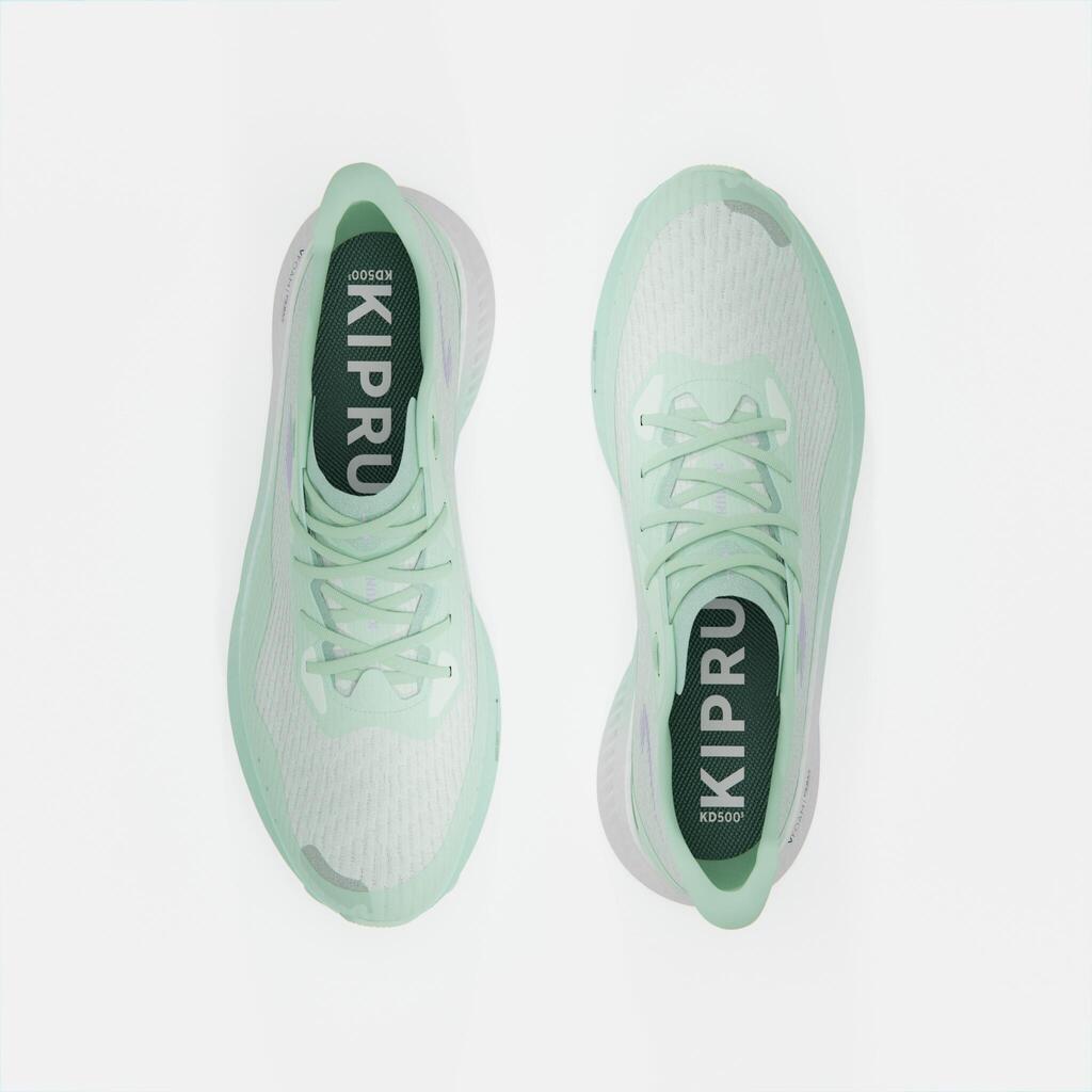 CHAUSSURE DE RUNNING FEMME KIPRUN KD500 3 VERT