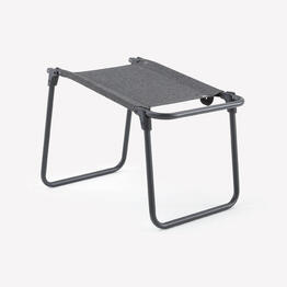 REPOSE-JAMBES POUR LE CAMPING - GRIS - COMPATIBLE AVEC FAUTEUILS ET CHAISES