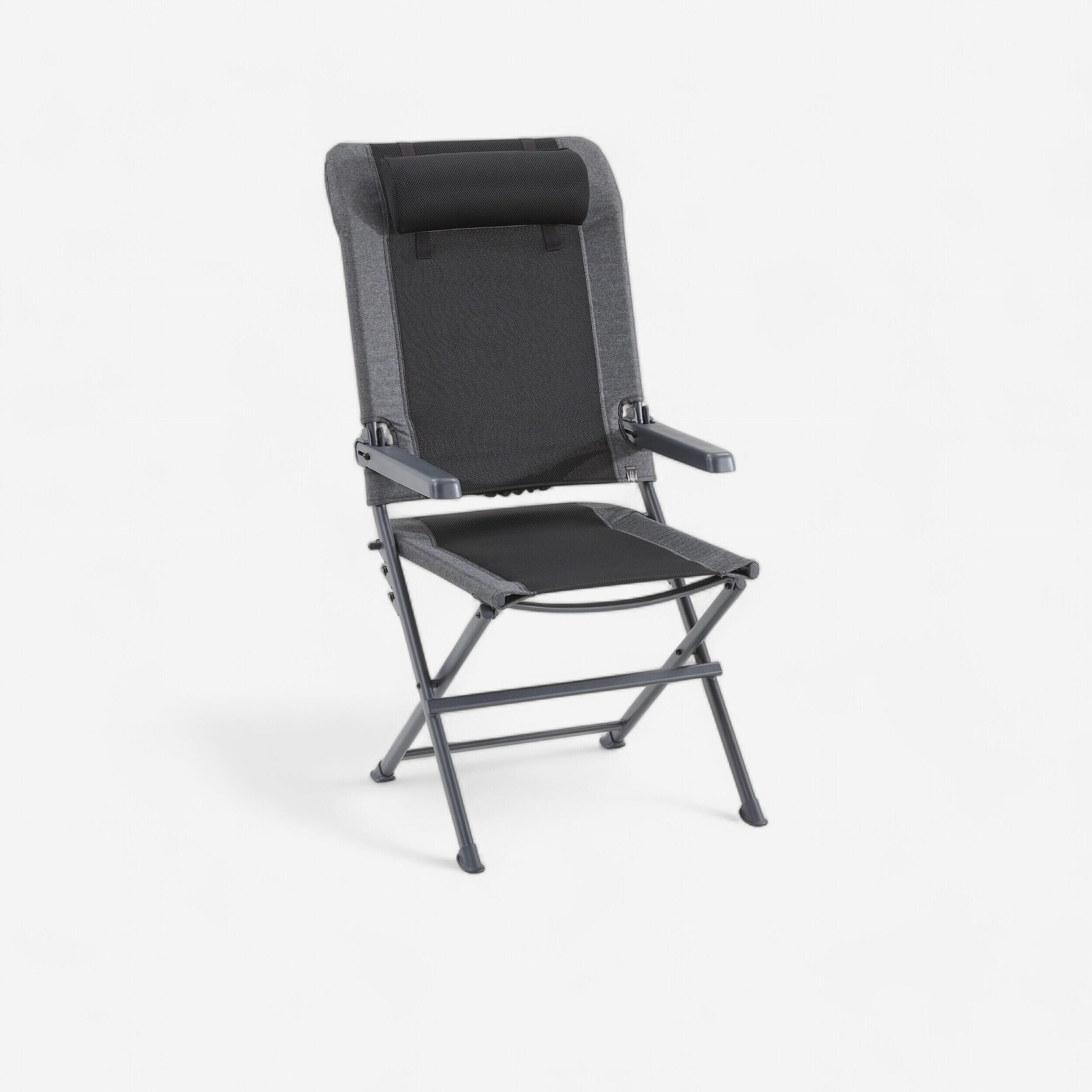 QUECHUA Multi-position comfortable camping armchair - Chill Meal