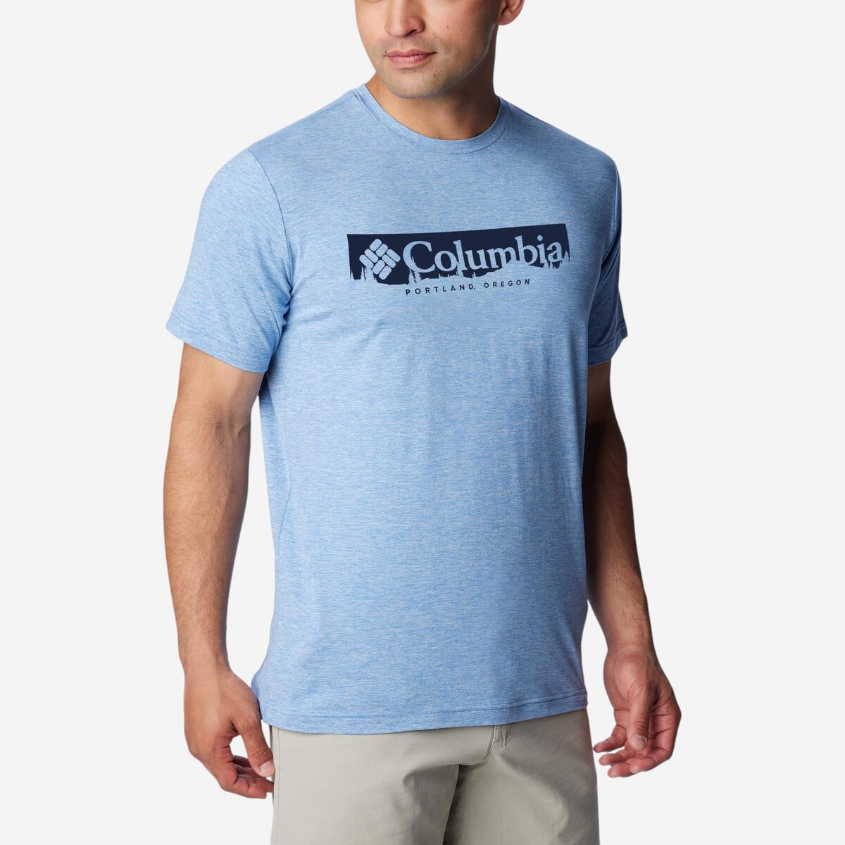 T-shirt manches courtes de randonnée - Columbia - homme