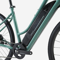 Zeleni hibridni električni bicikl RIVERSIDE 520 E