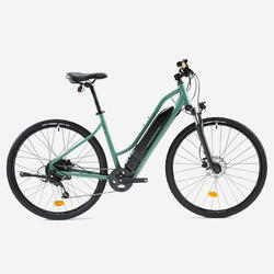 Elektrische hybridefiets laag frame Riverside 520 E groen